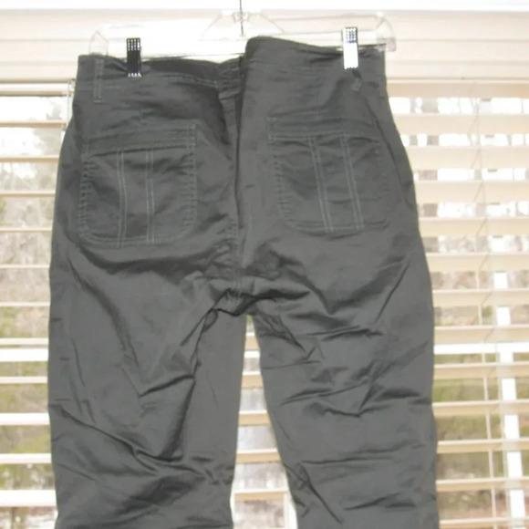 ATHLETA Green Athletic Zip Skinny Pants Size 8 - Picture 4 of 6